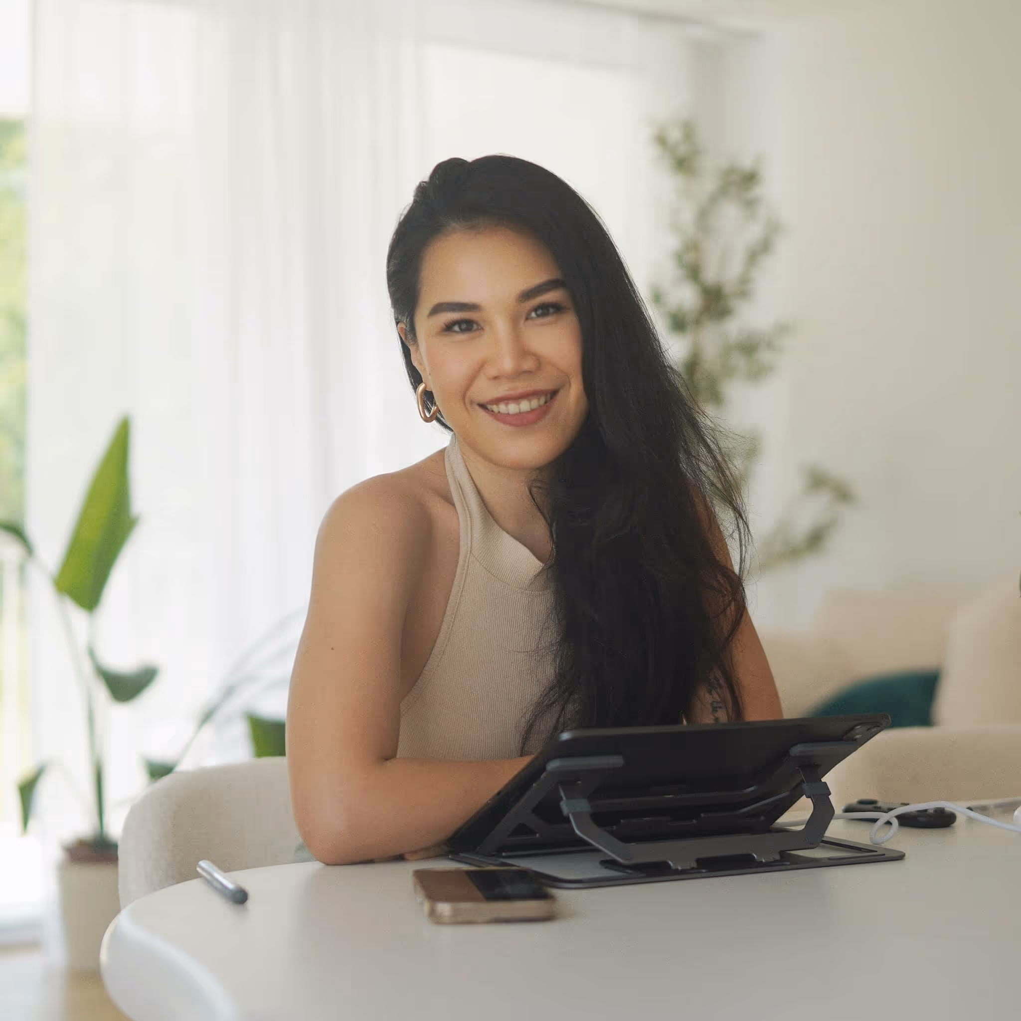 Freya, digital artist and Procreate educator